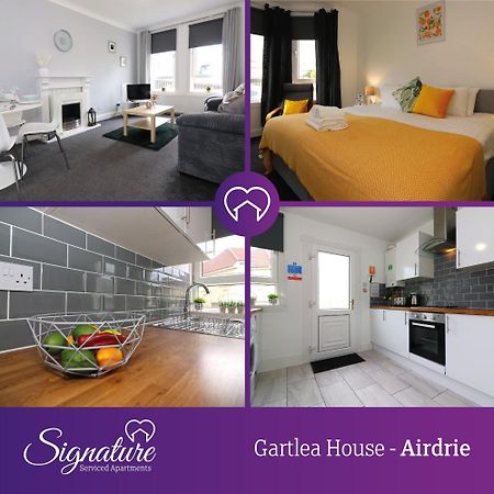 Signature - Gartlea House Apartment Airdrie Bagian luar foto